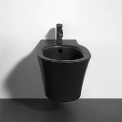 Ideal Standard Connect Air Silk Black Wall Hung Bidet