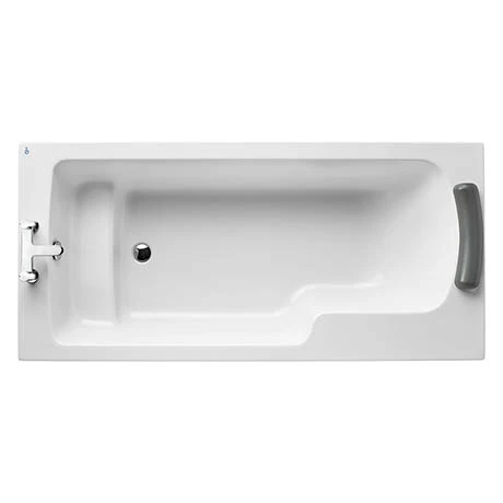 Ideal Standard Concept Freedom 1700 X 800mm 0TH Idealform Plus+ Bath (without Legset) - Left Hand - E116601 3 Ideal Standard Concept Freedom 1700 X 800mm 0TH Idealform Plus+ Bath (without Legset) - Left Hand - E116601