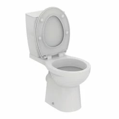 Ideal Standard Eurovit+ Close Coupled Toilet + Soft Close Seat -Ideal Standard Shop E218301 D5 460