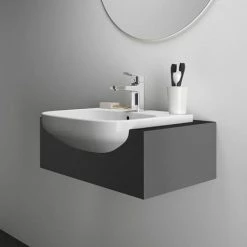 Ideal Standard I.Life A 500mm 1TH Semi-Recessed Basin -Ideal Standard Shop E246701 D4 460