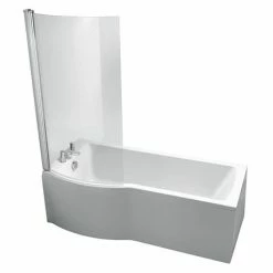 Ideal Standard Tempo Arc 1700mm P-Shaped Shower Bath 11 Ideal Standard Tempo Arc 1700mm P-Shaped Shower Bath -Ideal Standard Shop E256801 D5 460