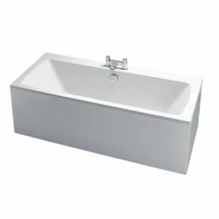 Ideal Standard Tempo Cube 1700 X 750mm 0TH Double Ended Idealform Bath -Ideal Standard Shop E258301 D3 460