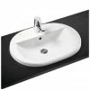 Ideal Standard Connect Oval 1TH Inset Countertop Basin -Ideal Standard Shop E500201 P