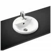 Ideal Standard Connect Sphere 1TH Inset Countertop Basin 1 Ideal Standard Connect Sphere 1TH Inset Countertop Basin -Ideal Standard Shop E500801 P