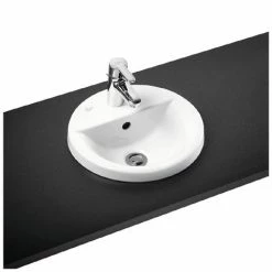 Ideal Standard Connect Sphere 1TH Inset Countertop Basin