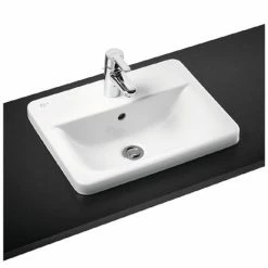 Ideal Standard Connect Cube 1TH Inset Countertop Basin
