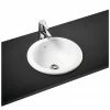 Ideal Standard Connect Sphere 38cm 0TH Inset Countertop Basin 1 Ideal Standard Connect Sphere 38cm 0TH Inset Countertop Basin -Ideal Standard Shop E502301 P