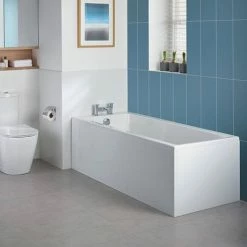 Ideal Standard Concept 1700 X 700mm 2TH Single Ended Idealform Bath -Ideal Standard Shop E729201 D4 460