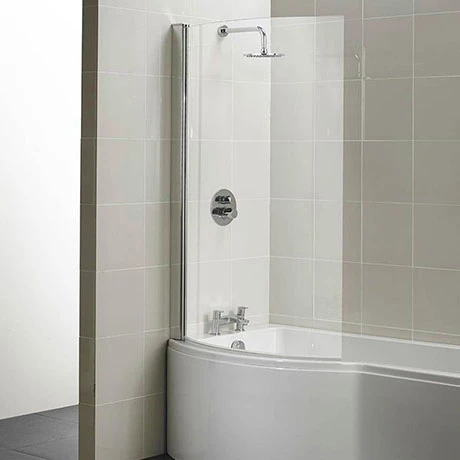 Ideal Standard Concept 1022 X 1500mm Curved Shower Bath Screen - E7407AA 3 Ideal Standard Concept 1022 X 1500mm Curved Shower Bath Screen - E7407AA