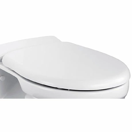 Ideal Standard Alto Toilet Seat & Cover With Stainless Steel Hinges 3 Ideal Standard Alto Toilet Seat & Cover With Stainless Steel Hinges