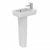 Ideal Standard I.Life S 450mm Right Hand 1TH Washbasin + Full Pedestal -Ideal Standard Shop ISIL45FP P