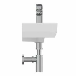 Ideal Standard I.Life S 450mm Wall Hung Right Hand 1TH Washbasin + Chrome Bottle Trap 9 Ideal Standard I.Life S 450mm Wall Hung Right Hand 1TH Washbasin + Chrome Bottle Trap -Ideal Standard Shop ISIL45WH D2 460