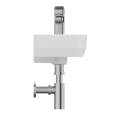 Ideal Standard I.Life S 450mm Wall Hung Right Hand 1TH Washbasin + Chrome Bottle Trap 5 Ideal Standard I.Life S 450mm Wall Hung Right Hand 1TH Washbasin + Chrome Bottle Trap - Image 3