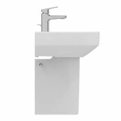 Ideal Standard I.Life S Compact 1TH Washbasin + Semi Pedestal -Ideal Standard Shop ISIL60SP D2 460