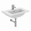 Ideal Standard I.Life S 1TH Wall Hung Basin + Chrome Bottle Trap -Ideal Standard Shop ISIL60WH P