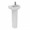 Ideal Standard I.Life A 350mm 1TH Handrinse Basin + Full Pedestal -Ideal Standard Shop ISILA35FP P