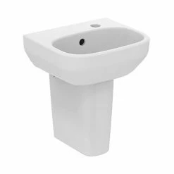 Ideal Standard I.Life A 350mm 1TH Handrinse Basin + Semi Pedestal