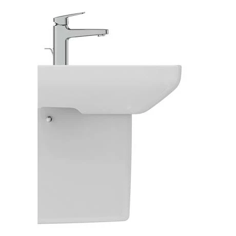 Ideal Standard I.Life A 1TH Washbasin + Semi Pedestal 5 Ideal Standard I.Life A 1TH Washbasin + Semi Pedestal - Image 3