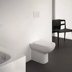 Ideal Standard I.Life A Rimless Back To Wall WC + Soft Close Seat -Ideal Standard Shop ISILAFSWC D6 460
