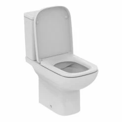 Ideal Standard I.Life A 6/4 Litre Rimless Close Coupled Open Back WC + Soft Close Seat -Ideal Standard Shop ISILAOB64 D4 460