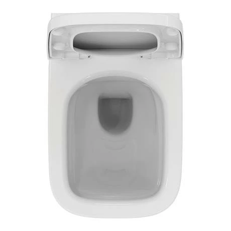 Ideal Standard I.Life A Rimless Wall Hung WC + Soft Close Seat 7 Ideal Standard I.Life A Rimless Wall Hung WC + Soft Close Seat - Image 5