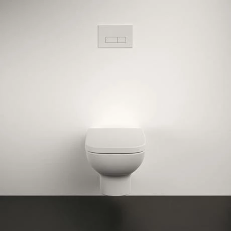 Ideal Standard I.Life A Rimless Wall Hung WC + Soft Close Seat 8 Ideal Standard I.Life A Rimless Wall Hung WC + Soft Close Seat - Image 6
