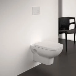 Ideal Standard I.Life A Rimless Wall Hung WC + Soft Close Seat 15 Ideal Standard I.Life A Rimless Wall Hung WC + Soft Close Seat -Ideal Standard Shop ISILAWHWC D6 460