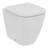Ideal Standard I.Life S Compact Rimless Back To Wall WC + Soft Close Seat -Ideal Standard Shop ISILFSWC P