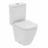 Ideal Standard I.Life S Compact 6/4 Litre Rimless Close Coupled Open Back WC + Soft Close Seat -Ideal Standard Shop ISILOB64 P 1