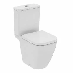 Ideal Standard I.Life S Compact 4/2.6 Litre Rimless Close Coupled Open Back WC + Soft Close Seat
