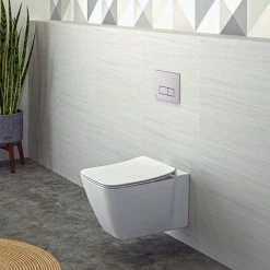 Ideal Standard Strada II AquaBlade Toilet + Concealed WC Cistern With Wall Hung Frame