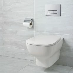 Ideal Standard Studio Echo Toilet + Concealed WC Cistern With Wall Hung Frame
