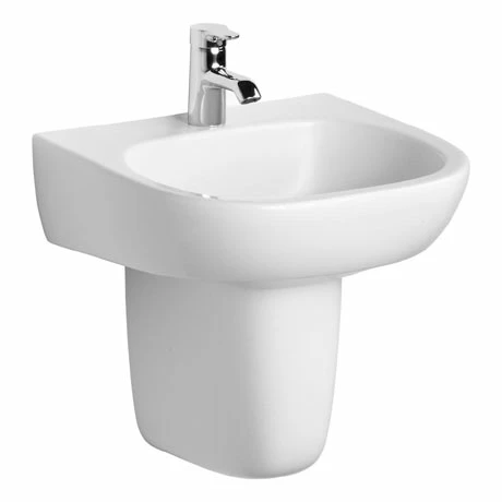 Ideal Standard Jasper Morrison 50cm 1TH Basin & Semi Pedestal 3 Ideal Standard Jasper Morrison 50cm 1TH Basin & Semi Pedestal