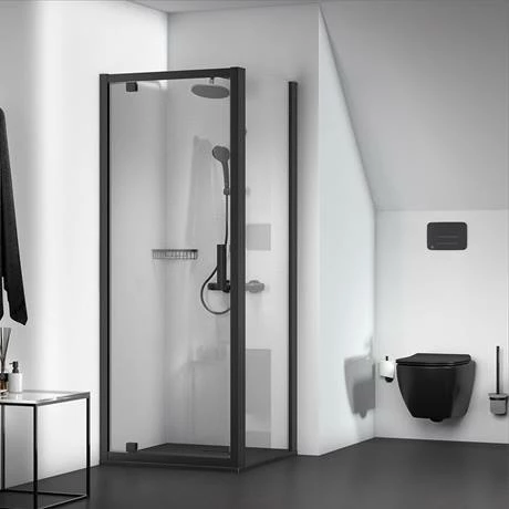 Ideal Standard Silk Black Connect 2 Pivot Shower Door 4 Ideal Standard Silk Black Connect 2 Pivot Shower Door - Image 2