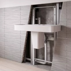 Ideal Standard Prosys Washbasin Frame For Deck Mounted Taps - R010267 -Ideal Standard Shop R010267 D2 460