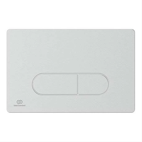 Ideal Standard Oleas P1 Matt Chrome Pneumatic Dual Flush Plate - R0116JG 4 Ideal Standard Oleas P1 Matt Chrome Pneumatic Dual Flush Plate - R0116JG - Image 2