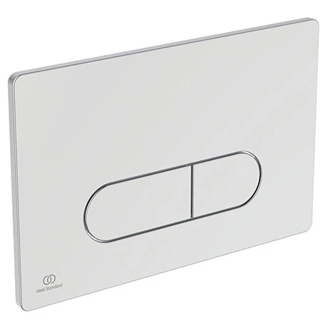 Ideal Standard Oleas M1 Matt Chrome Mechanical Dual Flush Plate - R0115JG 3 Ideal Standard Oleas M1 Matt Chrome Mechanical Dual Flush Plate - R0115JG
