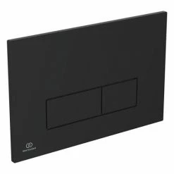 Ideal Standard Tesi AquaBlade Toilet + Concealed WC Cistern With Wall Hung Frame (Black Flush Plate) 14 Ideal Standard Tesi AquaBlade Toilet + Concealed WC Cistern With Wall Hung Frame (Black Flush Plate) -Ideal Standard Shop R0119A6 460