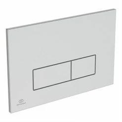 Ideal Standard Oleas M2 Matt Chrome Mechanical Dual Flush Plate - R0121JG