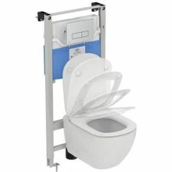 Ideal Standard Oleas M2 Matt Chrome Mechanical Dual Flush Plate - R0121JG -Ideal Standard Shop R0121JG D2 460 1