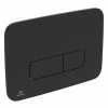 Ideal Standard Oleas M3 Matt Black Mechanical Dual Flush Plate - R0123A6 -Ideal Standard Shop R0123A6 P