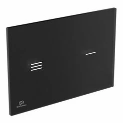 Ideal Standard Symfo NT1 Black Touchless Glass Dual Flushplate - R0129RX