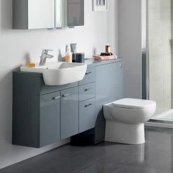 Ideal Standard Tempo 55cm 1TH Semi-Countertop Washbasin -Ideal Standard Shop T059001 D3 460