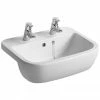 Ideal Standard Tempo 55cm 2TH Semi-Countertop Washbasin 1 Ideal Standard Tempo 55cm 2TH Semi-Countertop Washbasin -Ideal Standard Shop T059101 P