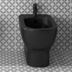 Ideal Standard Tesi Silk Black Back To Wall Bidet -Ideal Standard Shop T3540V3 D3 460