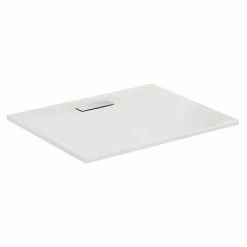 Ideal Standard White Ultraflat New Rectangular Shower Tray + Waste