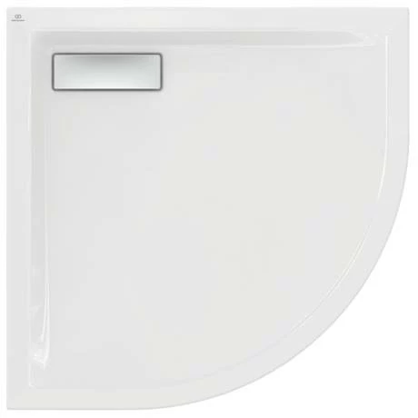 Ideal Standard White Ultraflat New Quadrant Shower Tray + Waste 4 Ideal Standard White Ultraflat New Quadrant Shower Tray + Waste - Image 2