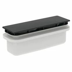 Ideal Standard Silk Black Ultraflat Shower Tray Waste