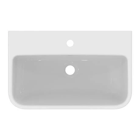 Ideal Standard I.Life S 600mm Compact 1TH Washbasin - T458301 4 Ideal Standard I.Life S 600mm Compact 1TH Washbasin - T458301 - Image 2