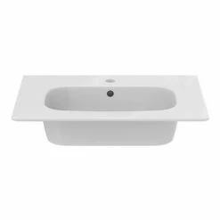 Ideal Standard I.Life A 640mm 1TH Wall Hung/Vanity Washbasin - T461901 -Ideal Standard Shop T461901 D2 460